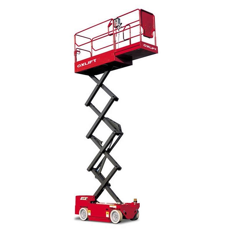 Самоходный ножничный подъемник QXE78 OXLIFT