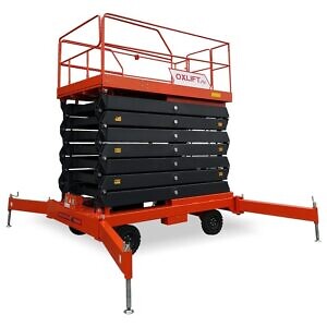 Фото 15 - Ножничный Подъемник QX-030-160 OXLIFT 300 кг 16 м.