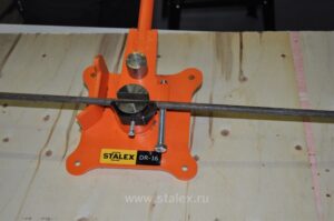 Фото 6 - Станок для гибки арматуры STALEX DR16.