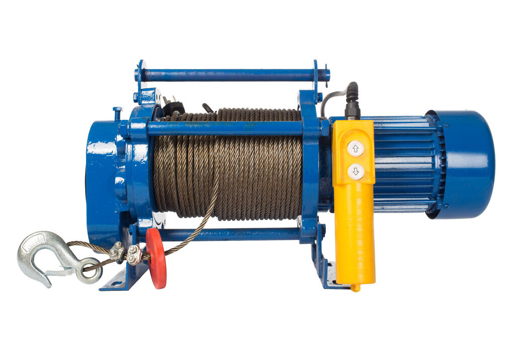 Фото 7 - Лебедка TOR CD-300-A (KCD-300 kg, 220 В) с канатом 70 м.
