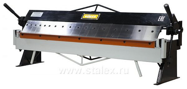 Фото 23 - Станок листогибочный ручной сегментный  STALEX W1.5x1260A.