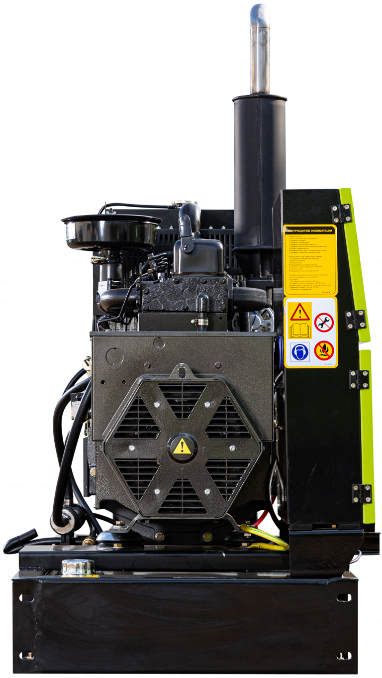 Фото 3 - АД30-Т400 дизельный генератор Motor 30 кВт Открытая на двигателе RICARDO / N4105D-38.