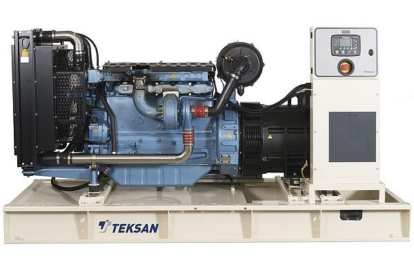 TJ688BD5CE дизельный генератор Teksan 500 кВт Открытая на двигателе BAUDOUIN / 6M33G715/5