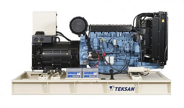 TJ660BD5L дизельный генератор Teksan 480 кВт Открытая на двигателе BAUDOUIN / 6M33G715/5