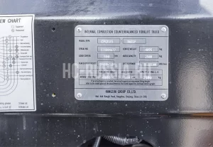 Фото 24 - Бензиновый погрузчик Hangcha CPQD25-XW21F.