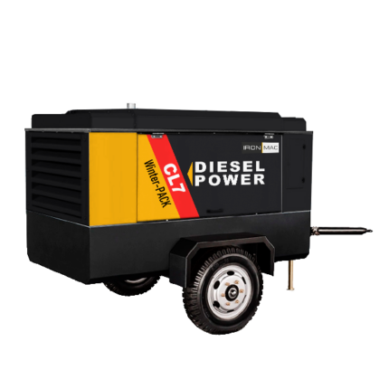 Фото 5 - Дизельный компрессор DIESEL POWER CL7.