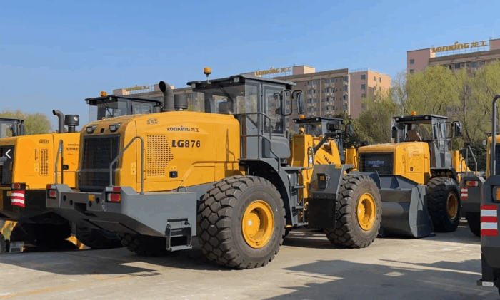 Фото 1 - Фронтальный погрузчик Lonking LG876N.