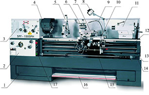 Токарно-винторезный станок  SPF-2000PH